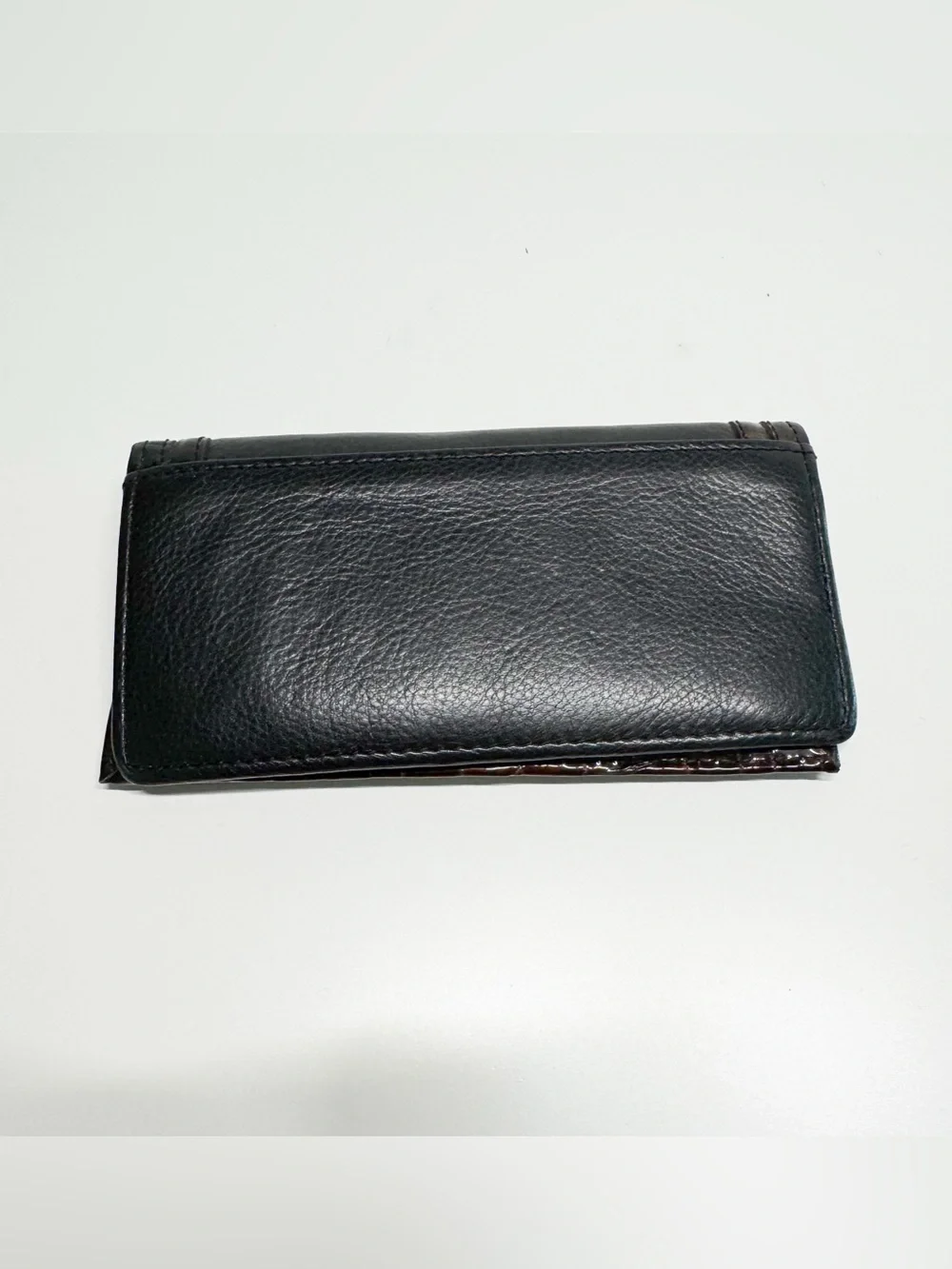 Brighton black leather
